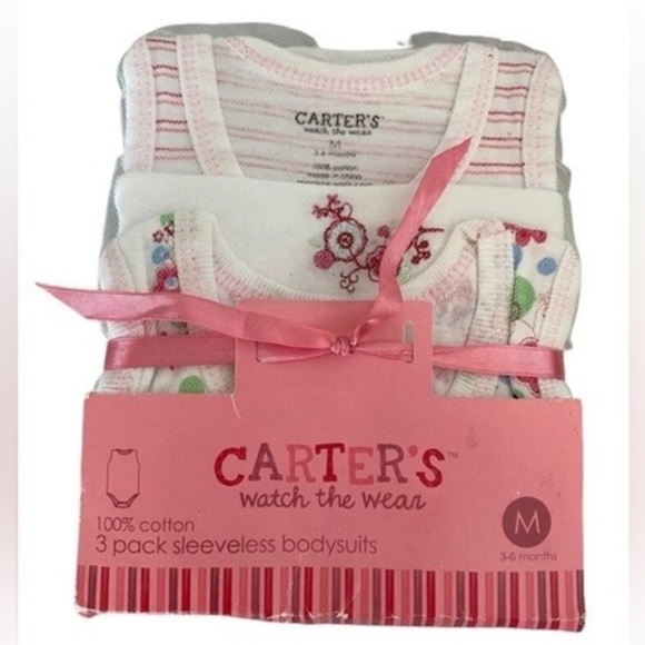 Carter Onsies set of 3 size: M 3-6 mos - Picture 1 of 2